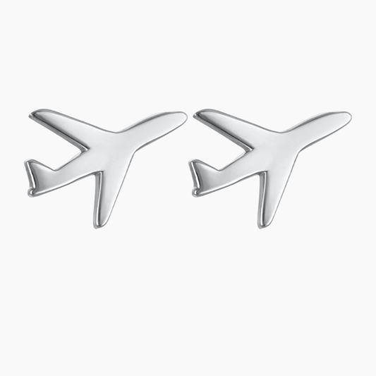 Airplane Earrings - Mazi New York Jewelry