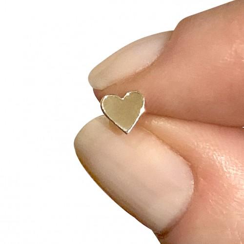 Heart Earrings in 14k Gold - Mazi New York-jewelry