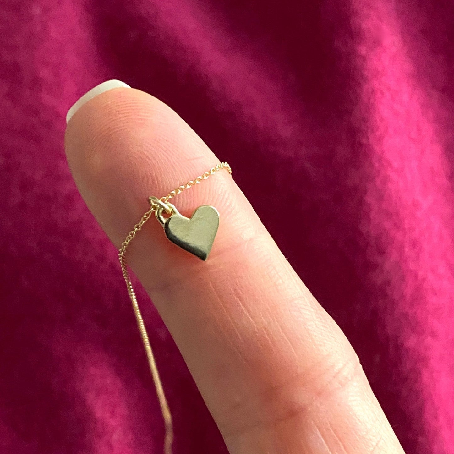 Heart Necklace in 14k Gold - Mazi New York-jewelry