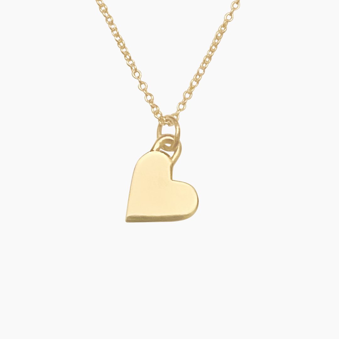 Heart Necklace in 14k Gold - Mazi New York-jewelry