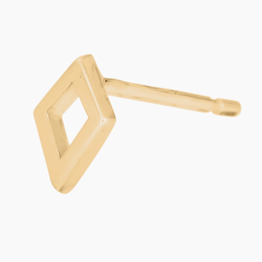 Kite Earring in 14k Gold (single earring) - Mazi New York-jewelry