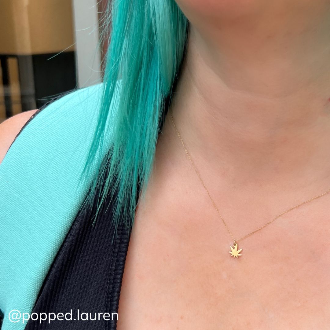 420 Necklace in 14k Gold - Mazi New York-jewelry