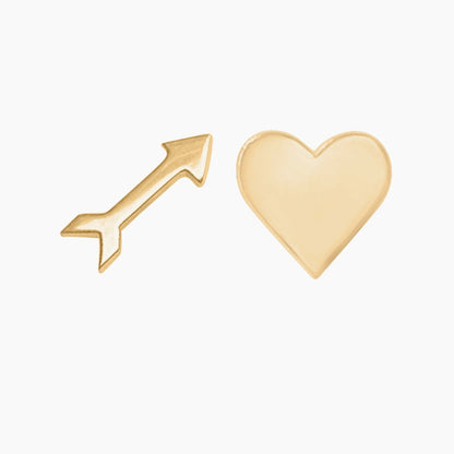 Cupid Earring Set in 14k Gold - Mazi New York-jewelry