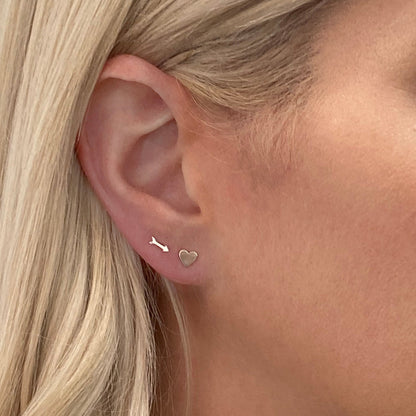 Cupid Earring Set in Sterling Silver - Mazi New York-jewelry