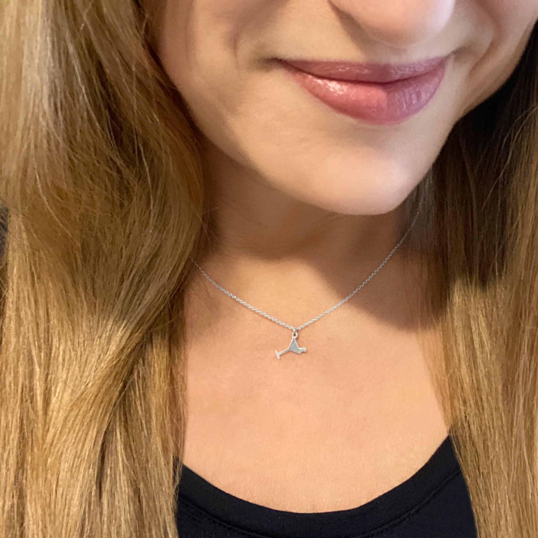 Dirty Martini Necklace in Sterling Silver - Mazi New York-jewelry