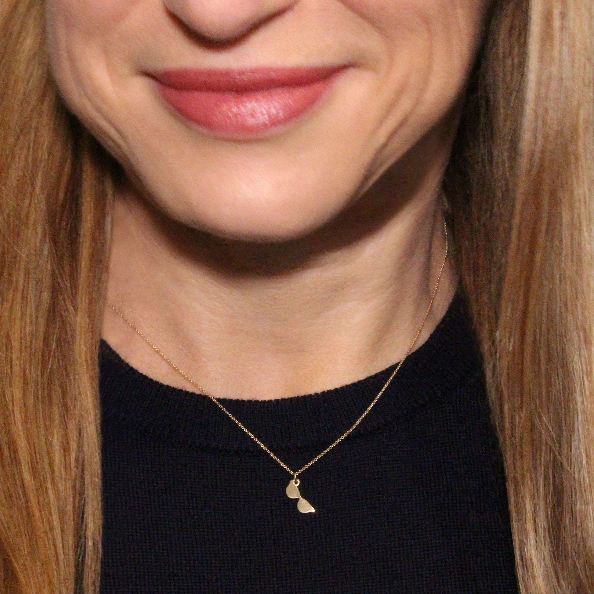 Icon Sunglasses Necklace in 14k Gold - Mazi New York-jewelry