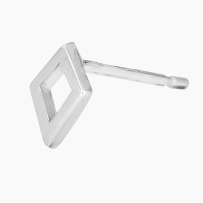 Kite Earring in Sterling Silver (single earring) - Mazi New York-jewelry