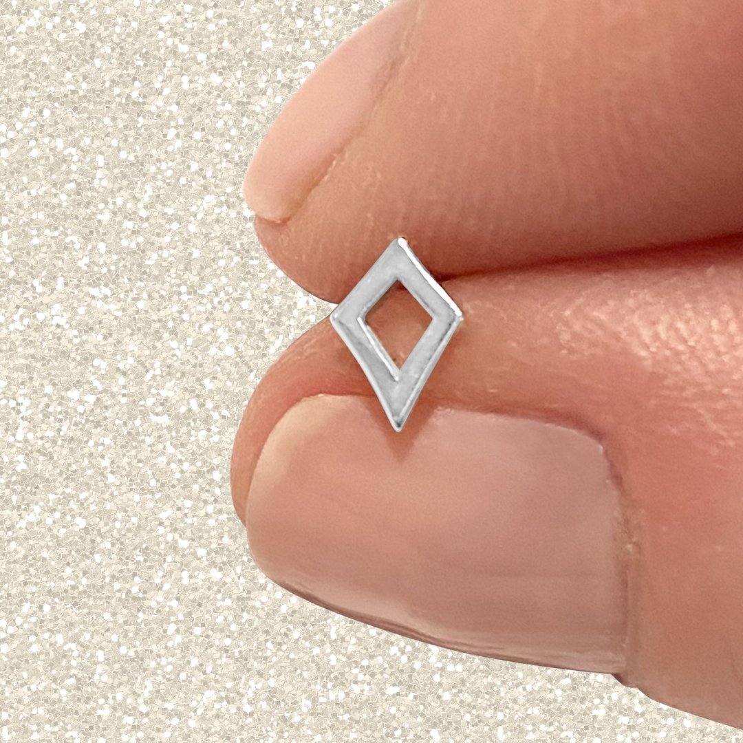 Kite Earrings in Sterling Silver - Mazi New York-jewelry