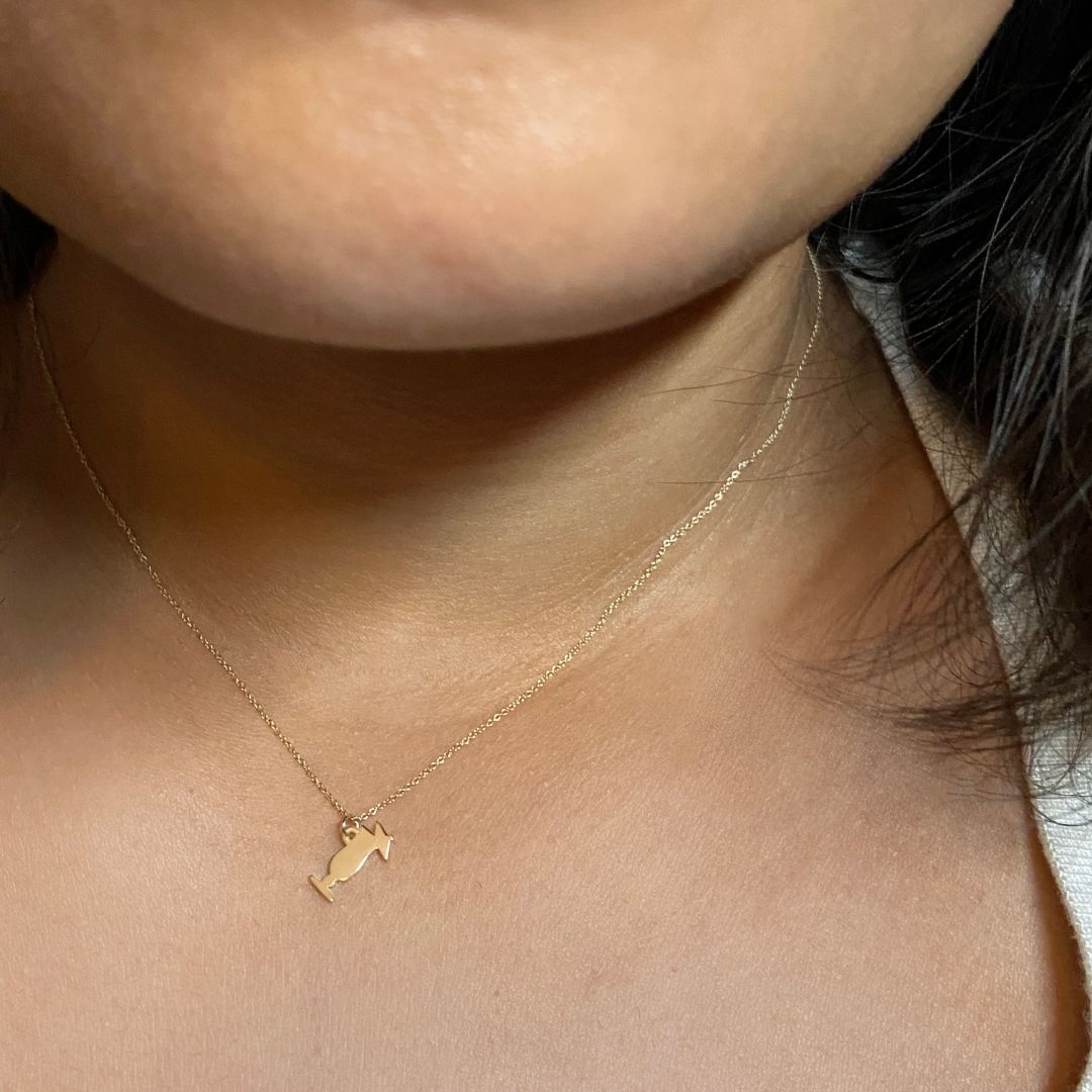 Piña Colada Necklace in 14k Gold - Mazi New York-jewelry