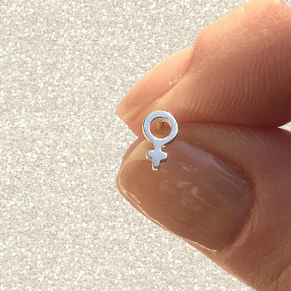 Venus Earring in Sterling Silver (single earring) - Mazi New York-jewelry